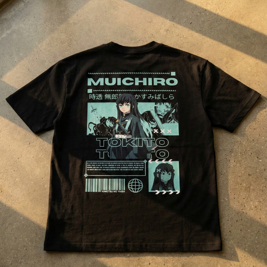 ☁️ Camiseta Muichiro Tokito – Demon Slayer | Estética Streetwear